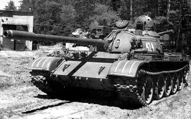 Т-55А с КДТ