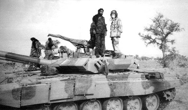 Опытный танк Т-90С Бишма со сварной башней